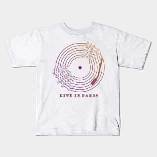 Live in Paris Kids T-Shirt